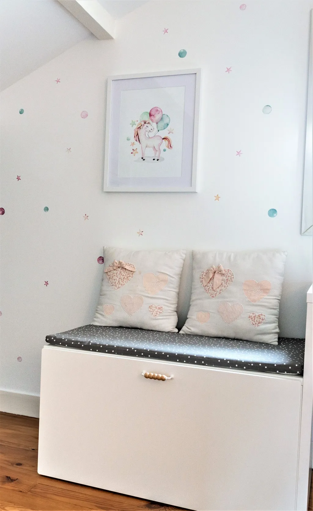 Chambre Petite Fille Pastel, Licornes & Étoiles Magiques